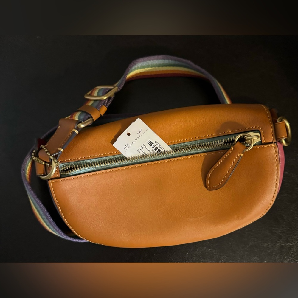 COACH Bethany Belt Bag With Rainbow Quilting NEW - Picture 8 of 16